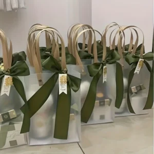 Clear Gift Bag Handle uae